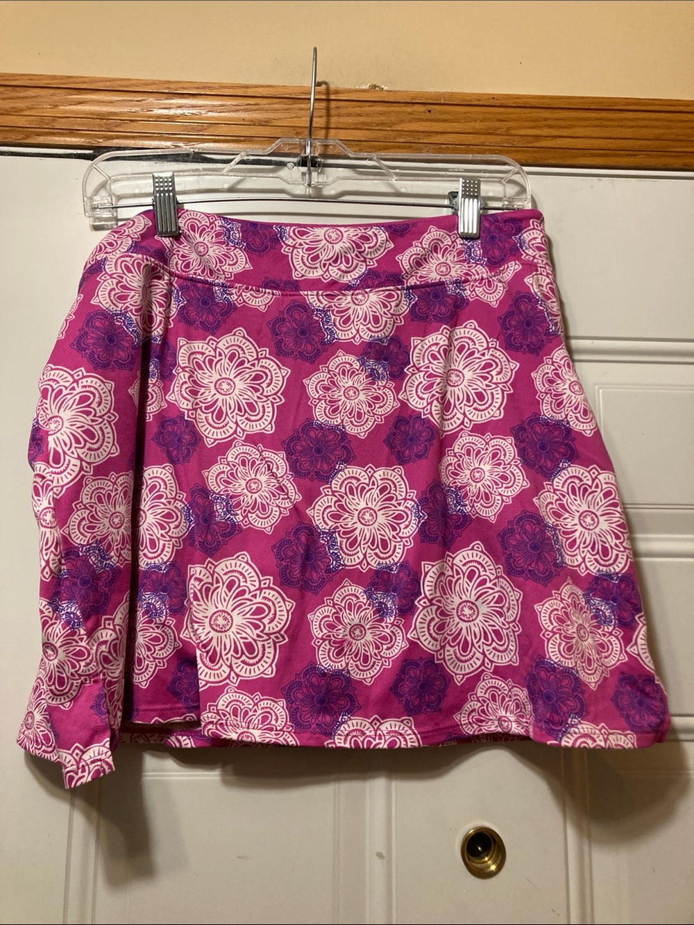 Women’s‎ Pink Floral Skort L